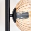 Koyoto Golvlampa 31 cm Amber, Klart, 3-ljuskällor