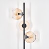 Koyoto Golvlampa 31 cm Amber, Klart, 3-ljuskällor