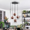 Koyoto Pendellampa, kullampa, Pendellampa Cluster Kopparfärg, 4-ljuskällor