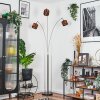 Cando Golvlampa Nickel matt, Svart, 3-ljuskällor