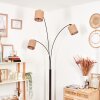 Soungou Golvlampa Krom, Svart, Vit, 3-ljuskällor