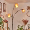 Soungou Golvlampa Krom, Svart, Vit, 3-ljuskällor