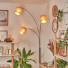 Soungou Golvlampa Nickel matt, Svart, Vit, 3-ljuskällor