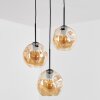 Ripoll Pendellampa, kullampa, Pendellampa Cluster Amber, 3-ljuskällor