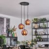 Koyoto Pendellampa, kullampa, Pendellampa Cluster Kopparfärg, 3-ljuskällor