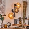 Ripoll kullampa, Vägglampa Amber, Rökfärger, 3-ljuskällor