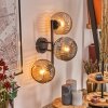Ripoll kullampa, Vägglampa Amber, Rökfärger, 3-ljuskällor