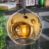 Ripoll Pendellampa, kullampa, Pendellampa Cluster Guld, Klart, 3-ljuskällor