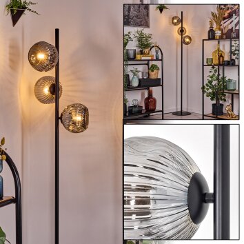 Ripoll Golvlampa Rökfärger, 3-ljuskällor Ripoll Golvlampa Rökfärger, 3-ljuskällor