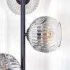 Ripoll Golvlampa Klart, Rökfärger, 3-ljuskällor