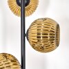 Ripoll Golvlampa Guld, 3-ljuskällor