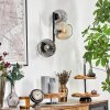 Ripoll kullampa, Vägglampa Amber, Klart, Rökfärger, 3-ljuskällor