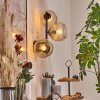 Ripoll kullampa, Vägglampa Amber, Klart, 3-ljuskällor