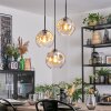 Ripoll Pendellampa, kullampa, Pendellampa Cluster Amber, Klart, 3-ljuskällor