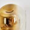 Ripoll kullampa, Vägglampa Guld, Klart, 3-ljuskällor