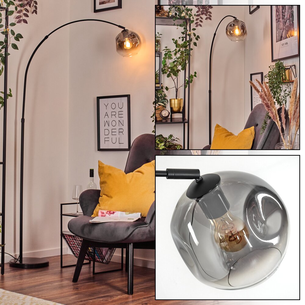 Ripoll Golvlampa Svart, 1-ljuskällor main product photo