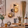 Ripoll kullampa, Vägglampa Amber, Klart, Rökfärger, 3-ljuskällor