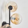 Gastor kullampa, Vägglampa Amber, Klart, 3-ljuskällor
