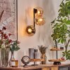 Gastor kullampa, Vägglampa Amber, Klart, 3-ljuskällor