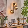 Gastor kullampa, Vägglampa Amber, Klart, Rökfärger, 3-ljuskällor