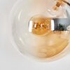 Gastor kullampa, Vägglampa Amber, Klart, Rökfärger, 3-ljuskällor