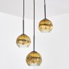 Ripoll Pendellampa, kullampa, Pendellampa Cluster Guld, Klart, 3-ljuskällor