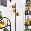 Ripoll Golvlampa Guld, Klart, 3-ljuskällor