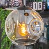 Ripoll Pendellampa, kullampa, Pendellampa Cluster Amber, Klart, 4-ljuskällor