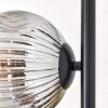 Ripoll Golvlampa Guld, Klart, Kopparfärg, Rökfärger, 3-ljuskällor