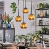 Koyoto Pendellampa, kullampa, Pendellampa Cluster Guld, 4-ljuskällor
