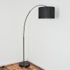 Soungou Golvlampa Krom, Svart, 1-ljuskällor