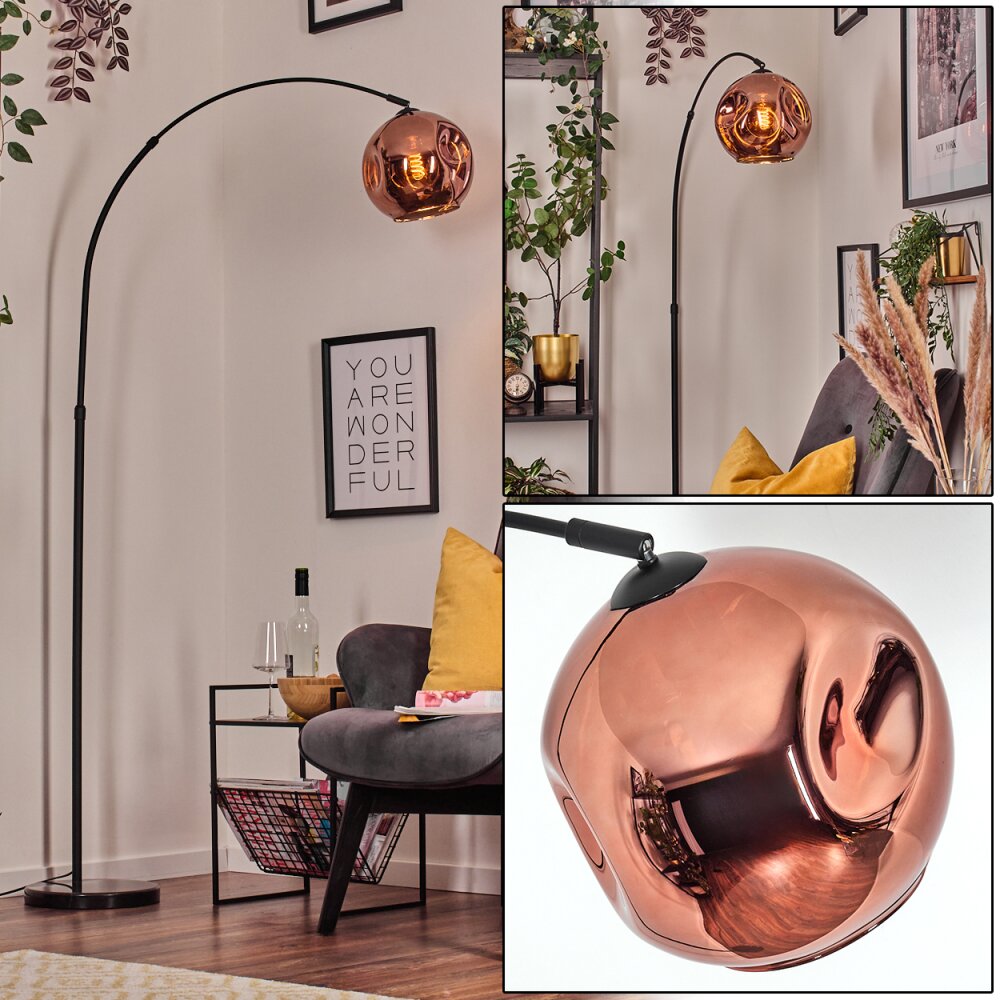 Ripoll Golvlampa Svart, 1-ljuskällor main product photo