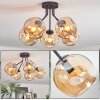 Ripoll Taklampa, kullampa Amber, 5-ljuskällor