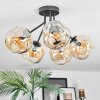 Ripoll Taklampa, kullampa Amber, 5-ljuskällor