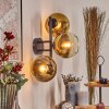 Koyoto kullampa, Vägglampa Guld, Klart, 3-ljuskällor