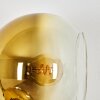 Koyoto kullampa, Vägglampa Guld, Klart, 3-ljuskällor