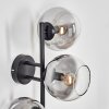 Koyoto kullampa, Vägglampa Klart, Rökfärger, 3-ljuskällor