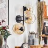 Koyoto kullampa, Vägglampa Amber, Klart, 3-ljuskällor