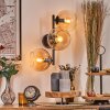 Koyoto kullampa, Vägglampa Amber, Klart, 3-ljuskällor