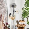 Gastor kullampa, Vägglampa Amber, Klart, Rökfärger, 3-ljuskällor