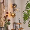 Gastor kullampa, Vägglampa Amber, Klart, Rökfärger, 3-ljuskällor