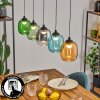 Lavel Pendellampa, Pendelbelysning LED Blå, Grön, Klart, orange, Rökfärger, 5-ljuskällor
