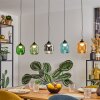 Lavel Pendellampa, Pendelbelysning LED Blå, Grön, Klart, orange, Rökfärger, 5-ljuskällor