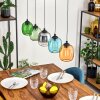 Lavel Pendellampa, Pendelbelysning LED Blå, Grön, Klart, orange, Rökfärger, 5-ljuskällor