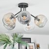 Ripoll Taklampa, kullampa Amber, Klart, Rökfärger, 5-ljuskällor