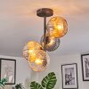 Ripoll Taklampa, kullampa Amber, Klart, Rökfärger, 4-ljuskällor