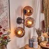 Koyoto kullampa, Vägglampa Klart, Kopparfärg, 3-ljuskällor