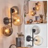 Koyoto kullampa, Vägglampa Amber, Klart, Rökfärger, 3-ljuskällor
