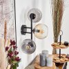 Koyoto kullampa, Vägglampa Amber, Klart, Rökfärger, 3-ljuskällor