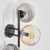 Koyoto kullampa, Vägglampa Amber, Klart, Rökfärger, 3-ljuskällor